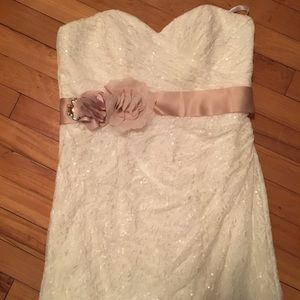 David’s Bridal wedding dress